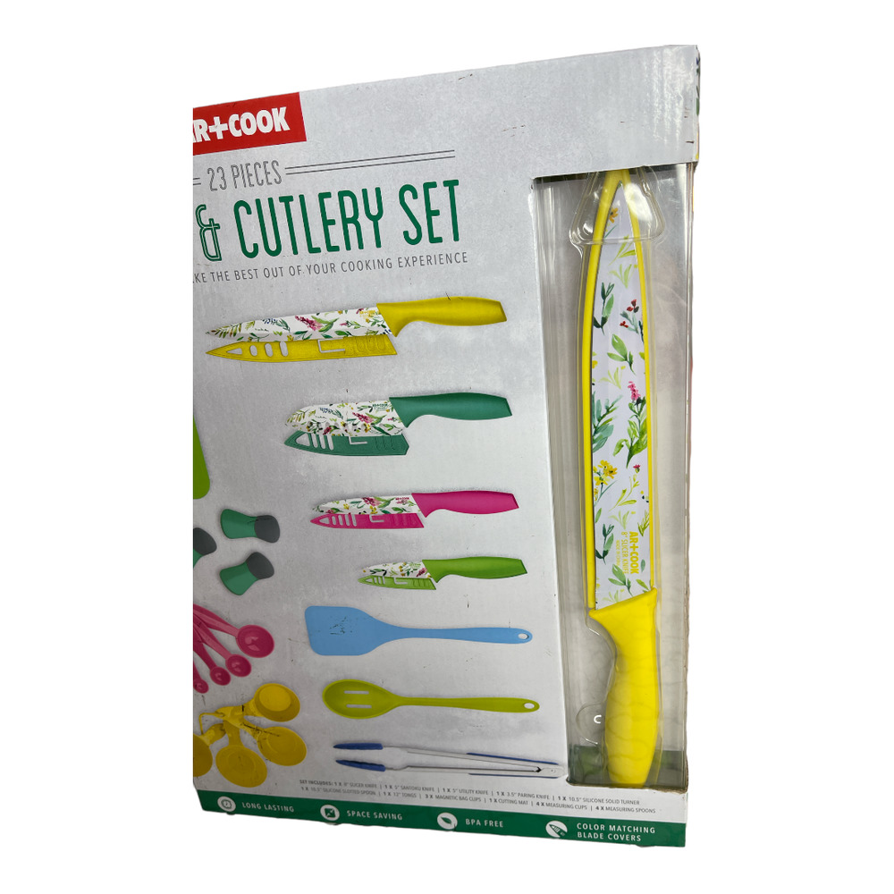 AR + Cook 23 Pieces Gadget & Cutlery Set, NEW - Picture 2 of 7